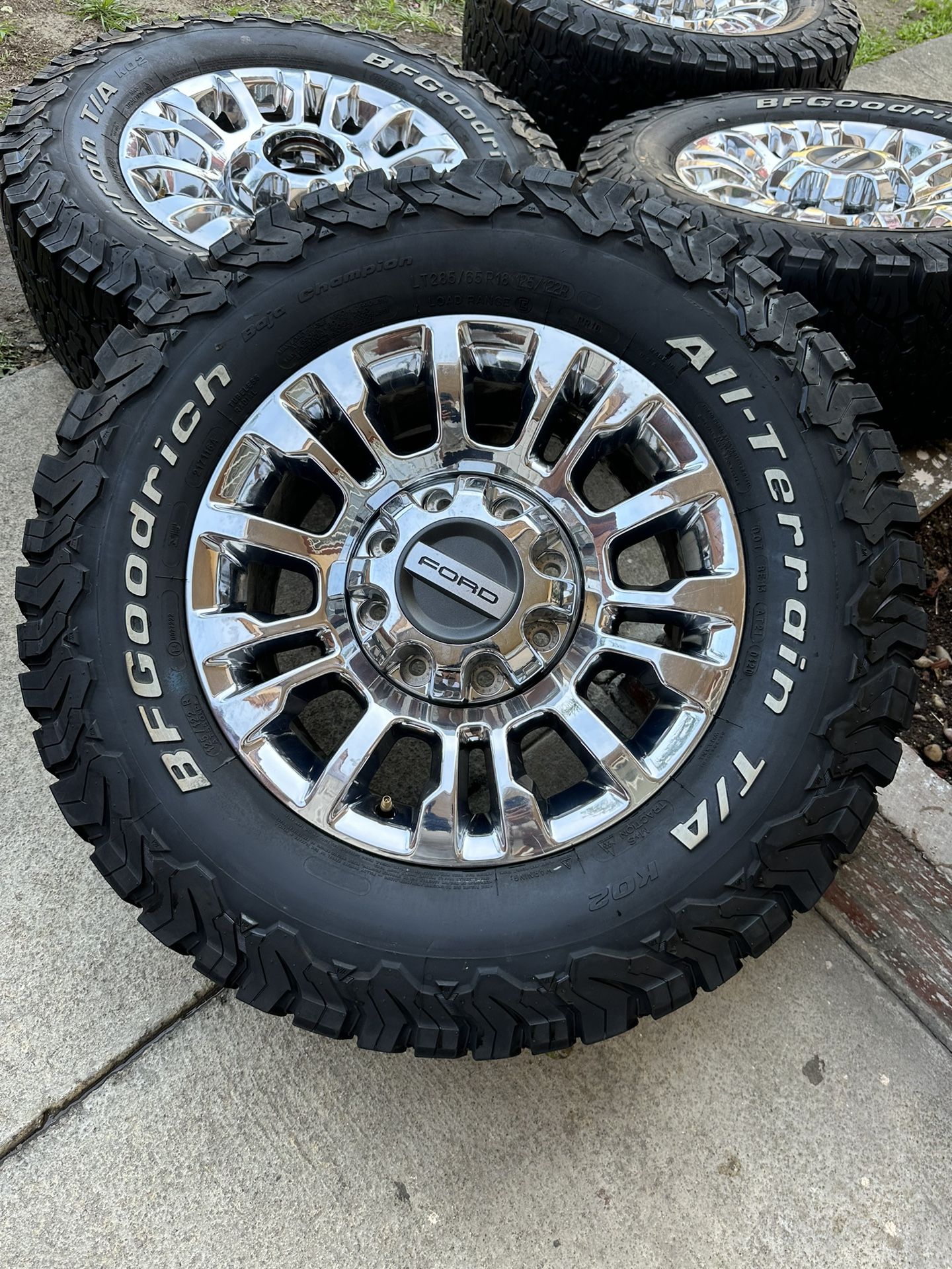 Ford F250 Ford F350 Ford Super Duty Rims And Tires Rims 285/65/18 Rims ...