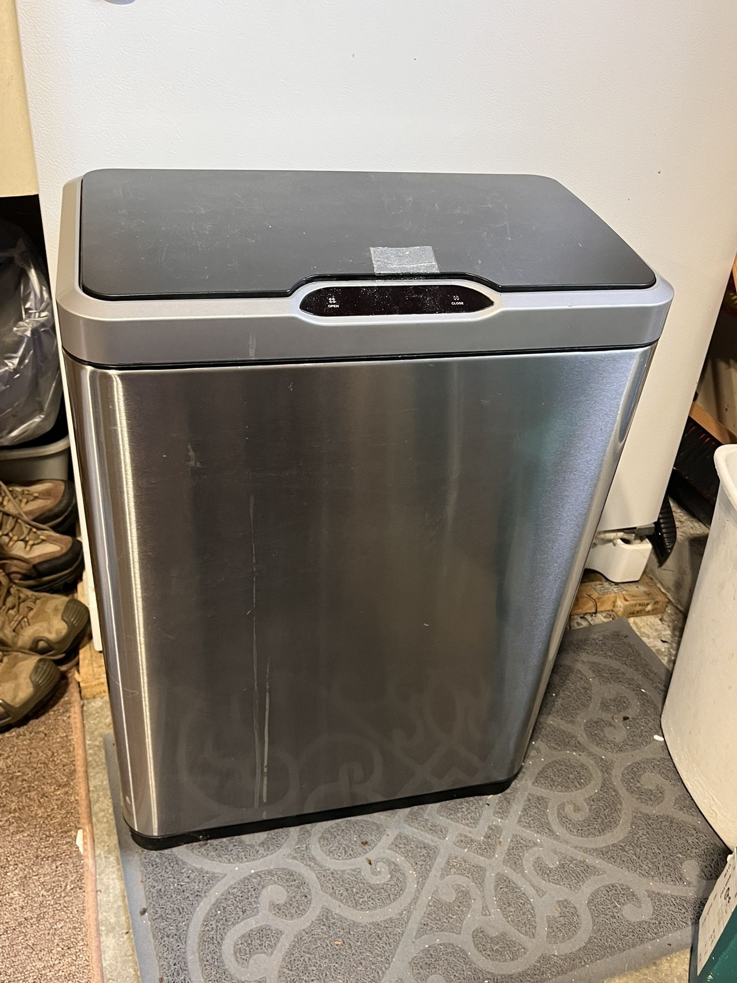 Stainless Steel Trash Can $15.00