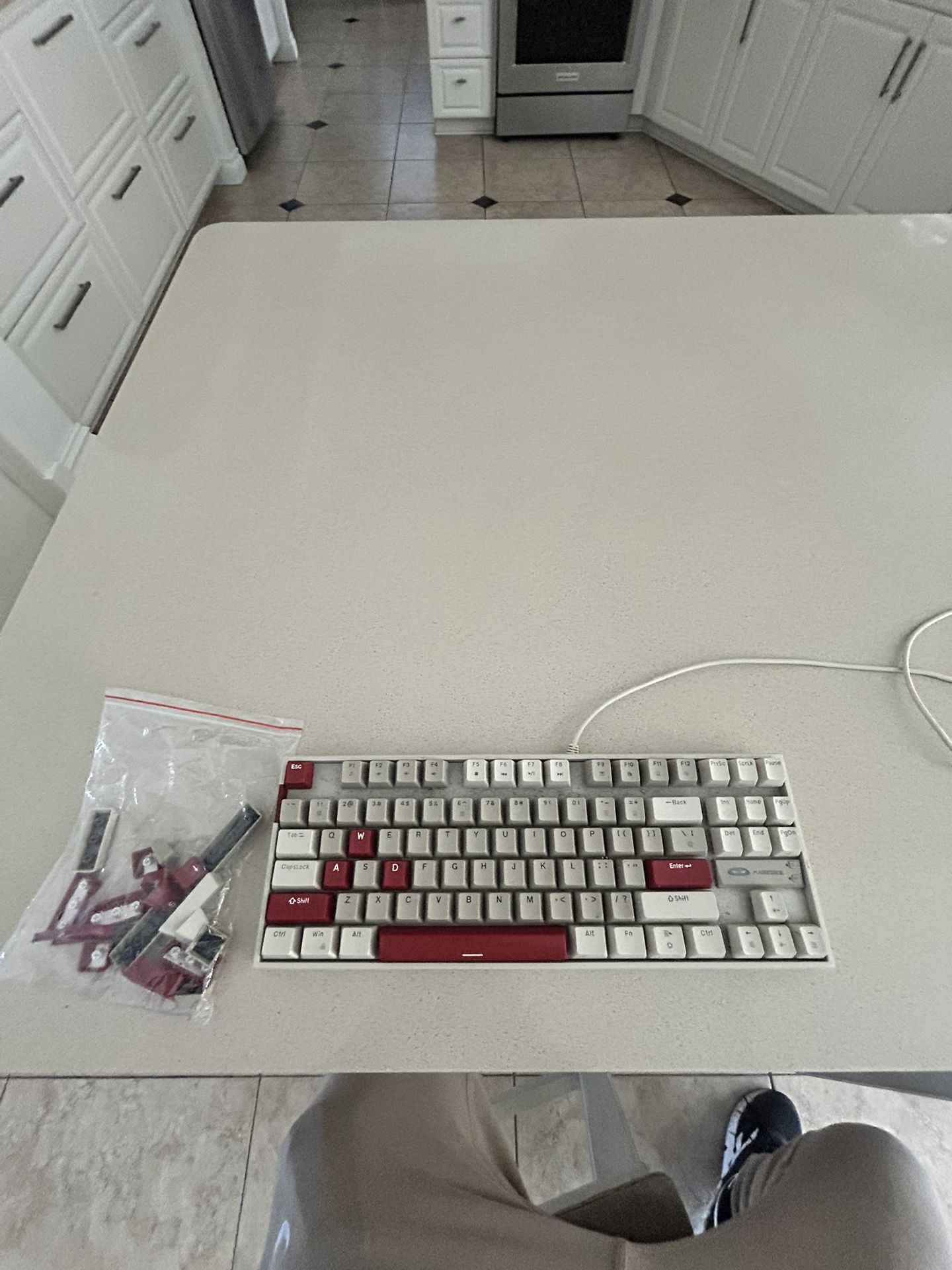 Regular computer keyboard with extra Key binds Wired