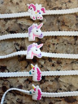 Unicorn silicone bracelets