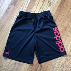Adidas Black Shorts Youth Boys Large 14/16