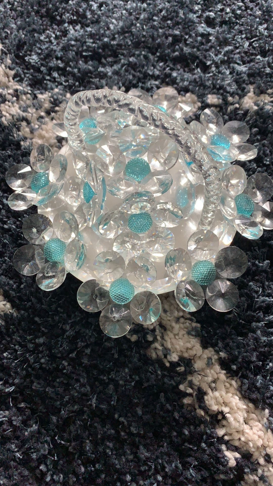 Beautiful Crystal Decor Piece