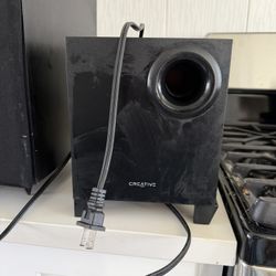 Creative A220 Powered Subwoofer – Unit Only – 5W RMS – Integrated Power Cord