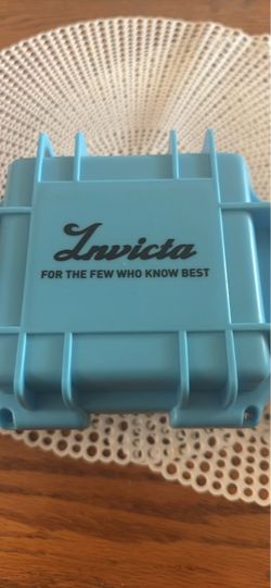 Invicta Watch Box Case Blue