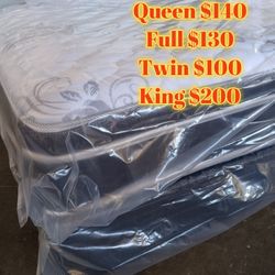 New Mattress Queen, Full, Twin 
