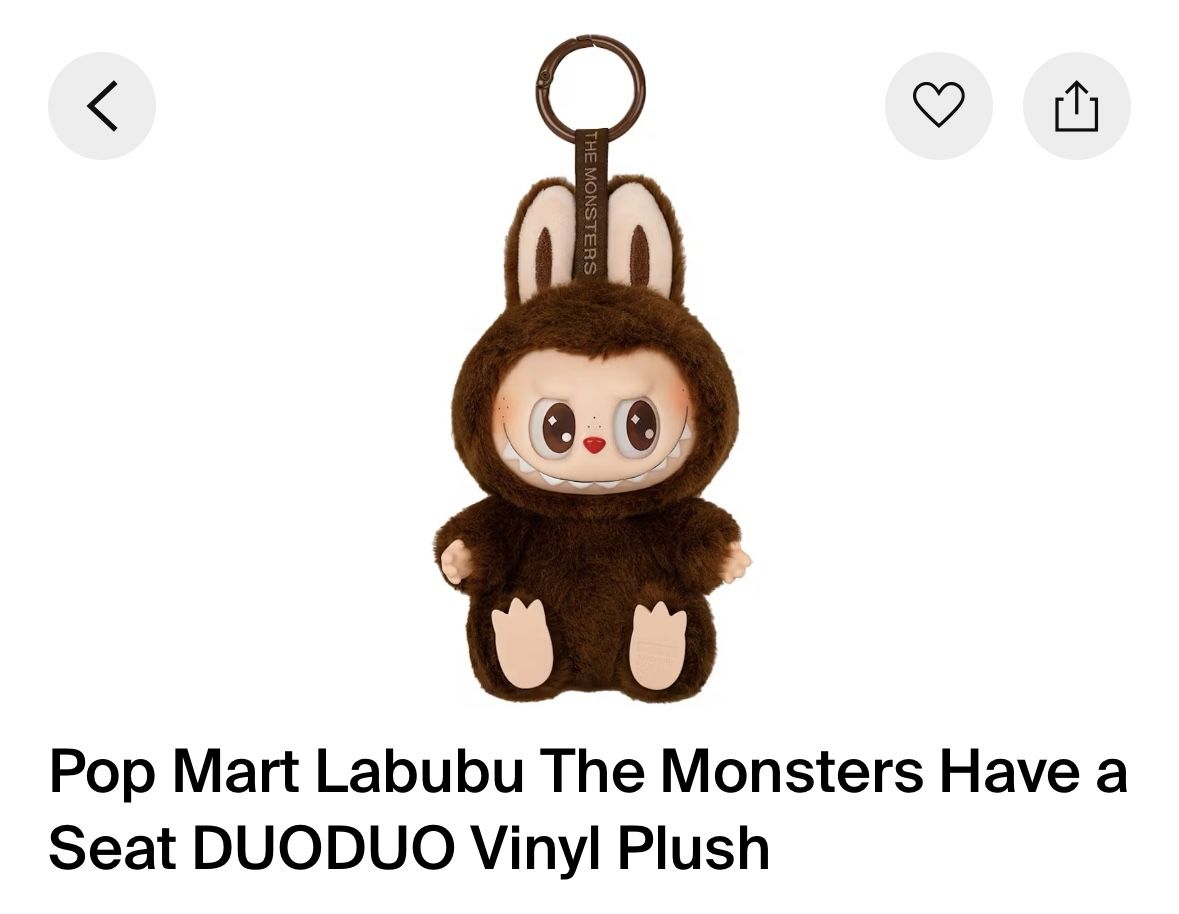 Duoduo Labubu Have A Seat