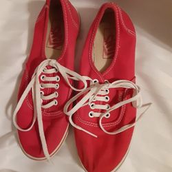Boys Van's Tennis Shoes Size 4.5