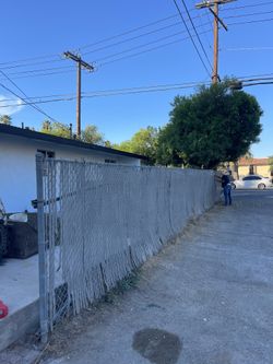 Fence And Sliding Gate