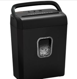 Bonsaii 6-Sheet Micro Cut Paper Shredde