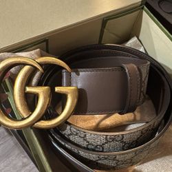 Gucci And Louis Vuitton Belts