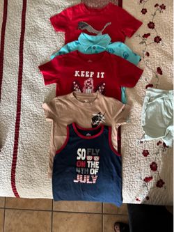 Lot of boys Summer Clothes SIZE 4T
