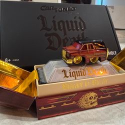 Car-Tuned x Liquid Death Diecast Lowrider Wagon I have 1 open 3 in box