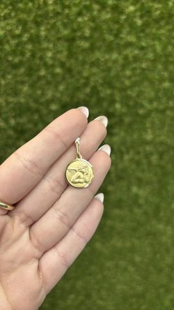 14kt angel charm