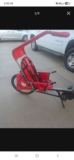 WEEHOO TURBO BIKE TRAILER LIKE NEW!
