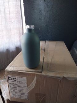 Nice Glass Bottle RAL=7031 BLUE GREY