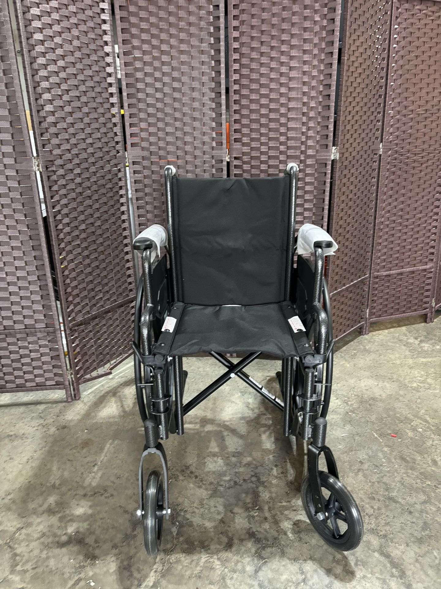 Medline Comfortable Folding Wheelchair – 16 Inch Seat – Brand New -$130