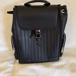 RIMOWA Inspired Black Travel Backpack Luxury Laptop Bag
