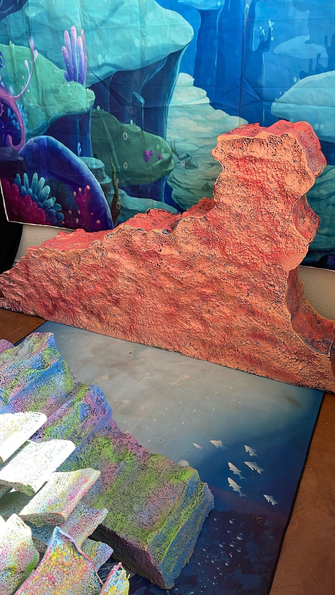 Large Party Ocean Coral Decor Mermaid Party