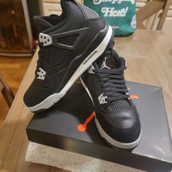 Jordan 4 Black Canvas Size 4.5 Woman's Brand New for Sale in Brooklyn, NY -  OfferUp