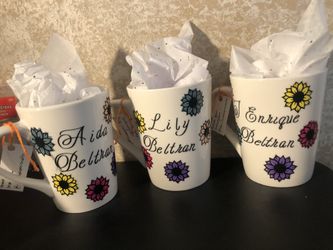 Custom decal mugs