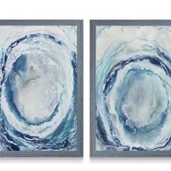 "Oceans Eye" Printed Watercolor Paintings By Renee Steamel