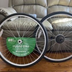 Schwinn 28” Hybrid Wheels 