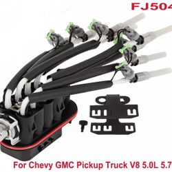 8 Port Spider Vortec Fuel Injector For Chevy GMC Pickup Truck V8 5.0L 5.7L FJ504