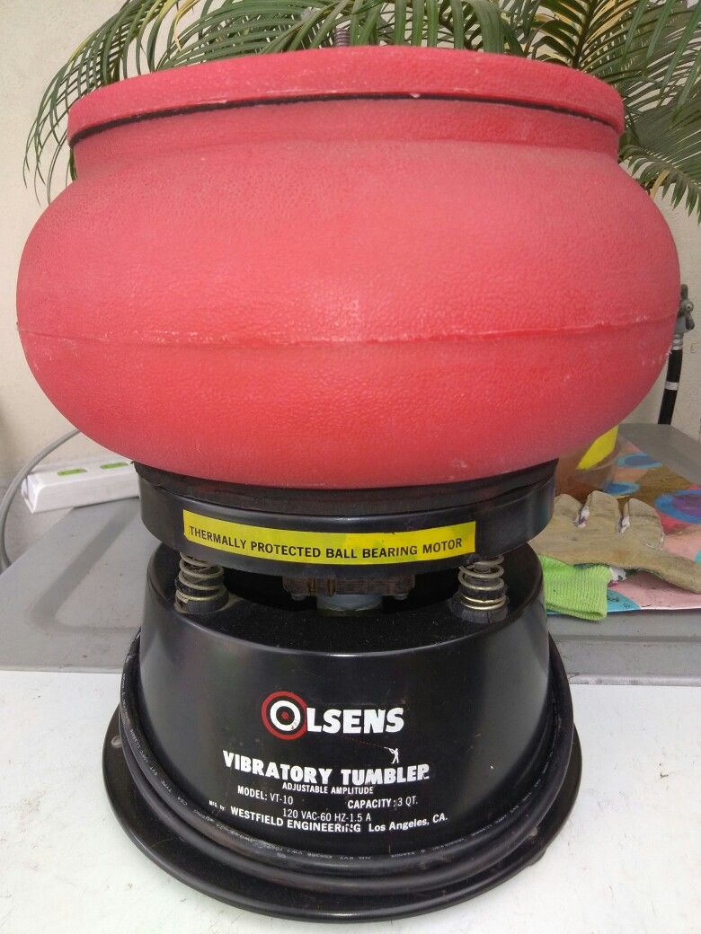 Olsen's Vibratory Tumbler