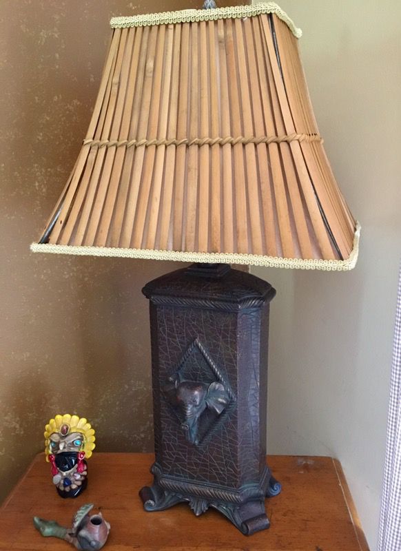 Bambu metal lamp