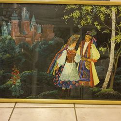Tapestry On A Frame 