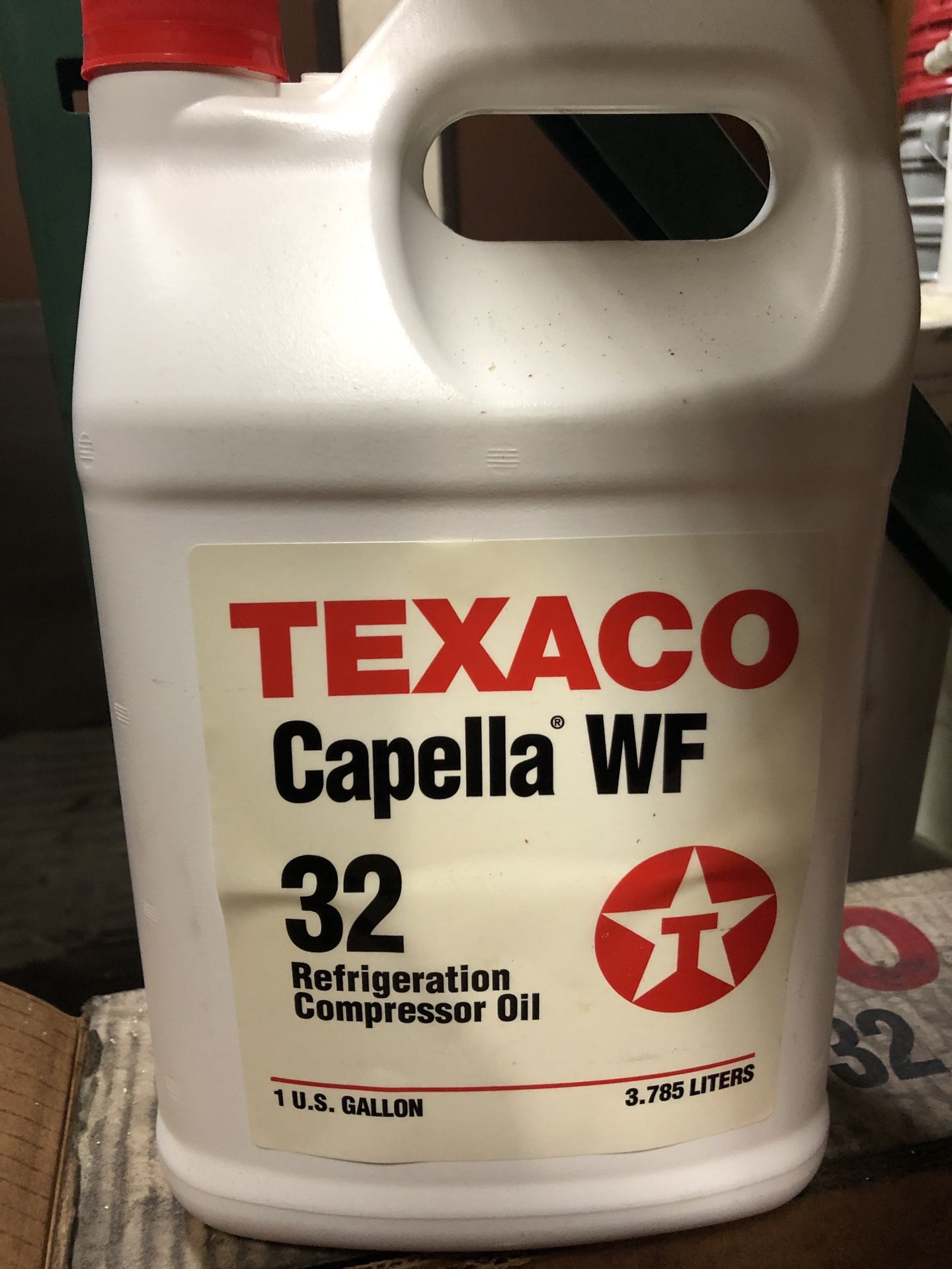 Texaco CAPELLA WF 32 Refrigeration compressor oil