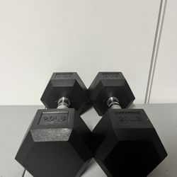Pair 20 Lbs Dumbbells Brand New 