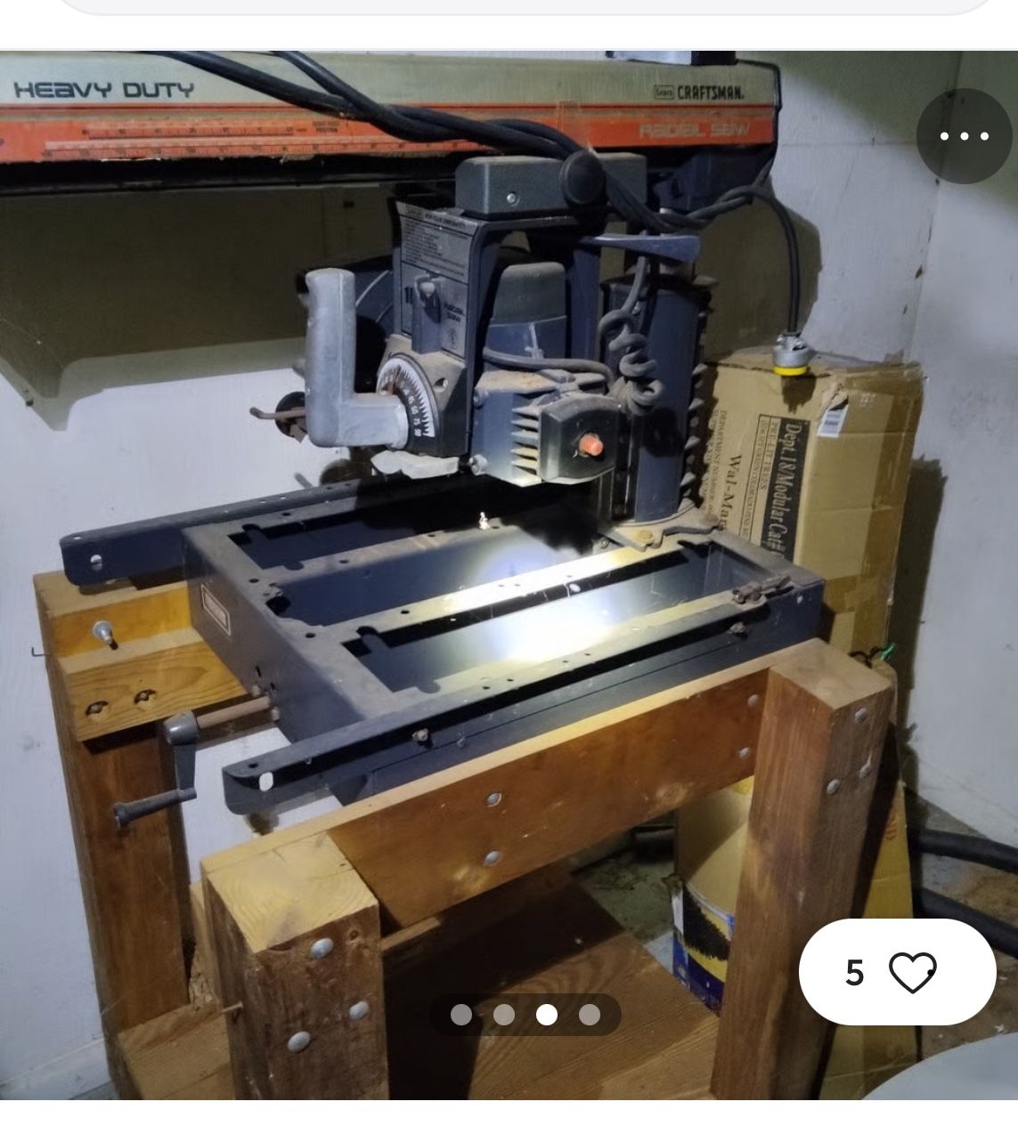 Craftsman radial arm saw