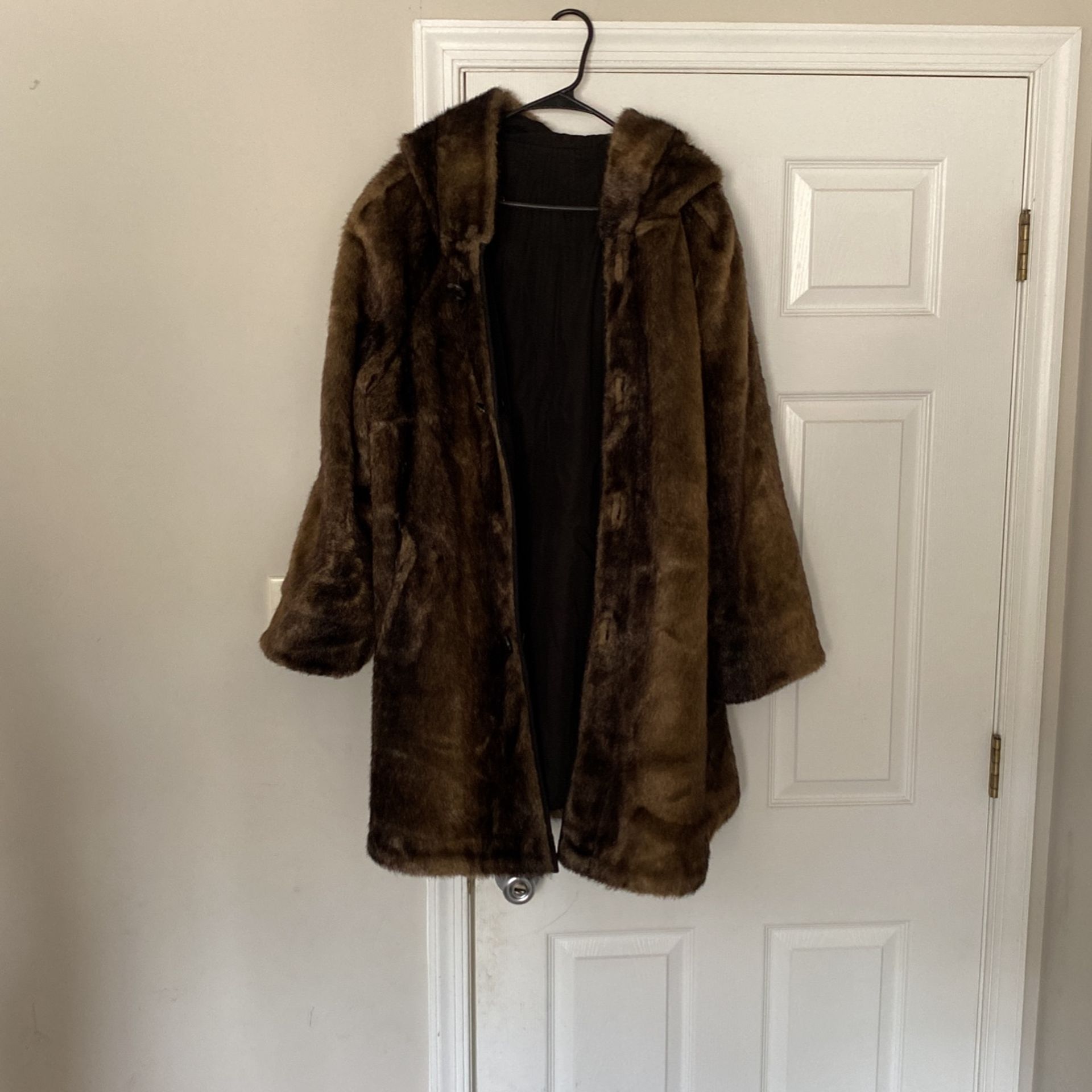 Reversible Fur Coat