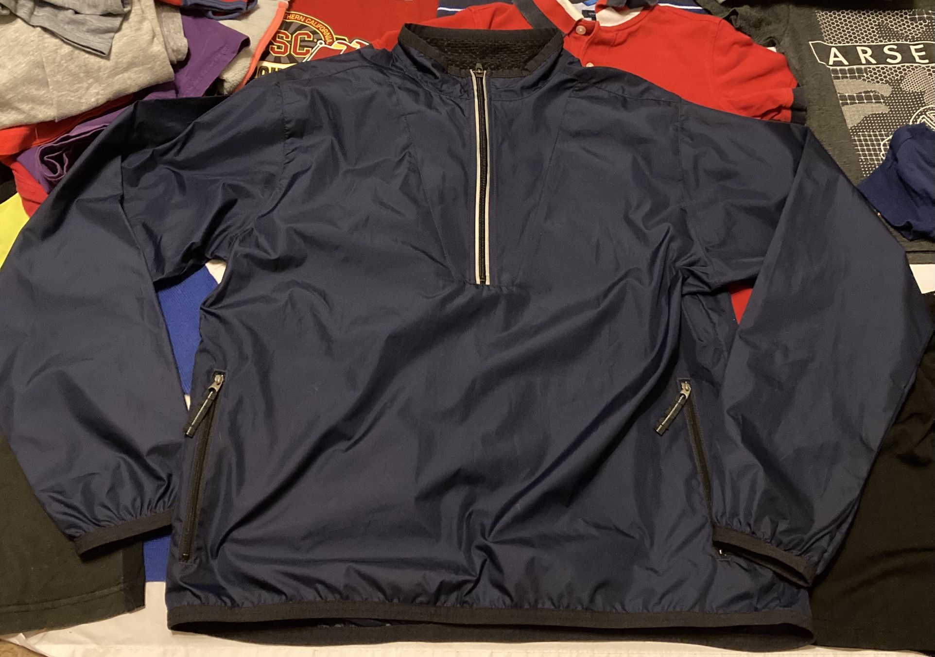 Nike Half zip pullover windbreaker size large 12-14