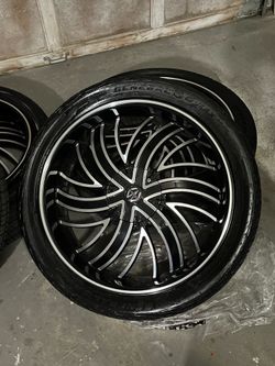 22” Rims and Tires