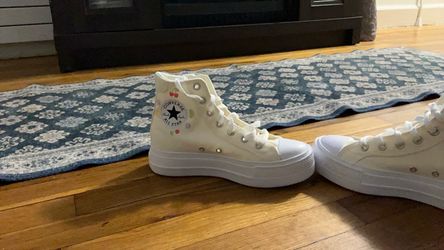 Converse W Chuck Taylor All Star Day One Fruit Market Shoes Egret (no box but brand new, Size 6 1/2