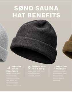 Sauna Hat for Men & Women