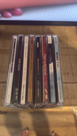 8 music cds