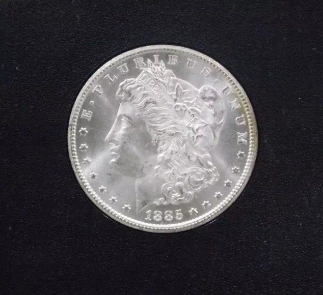 1885 CC Morgan Silver Dollar