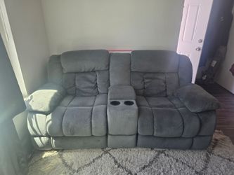 Reclining and rocking living room set