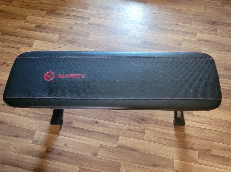Marcy Flat  Weight Lifting Bench, Black