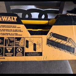 New DEWALT 15 Amp GFCI 8-Outlet Power Station