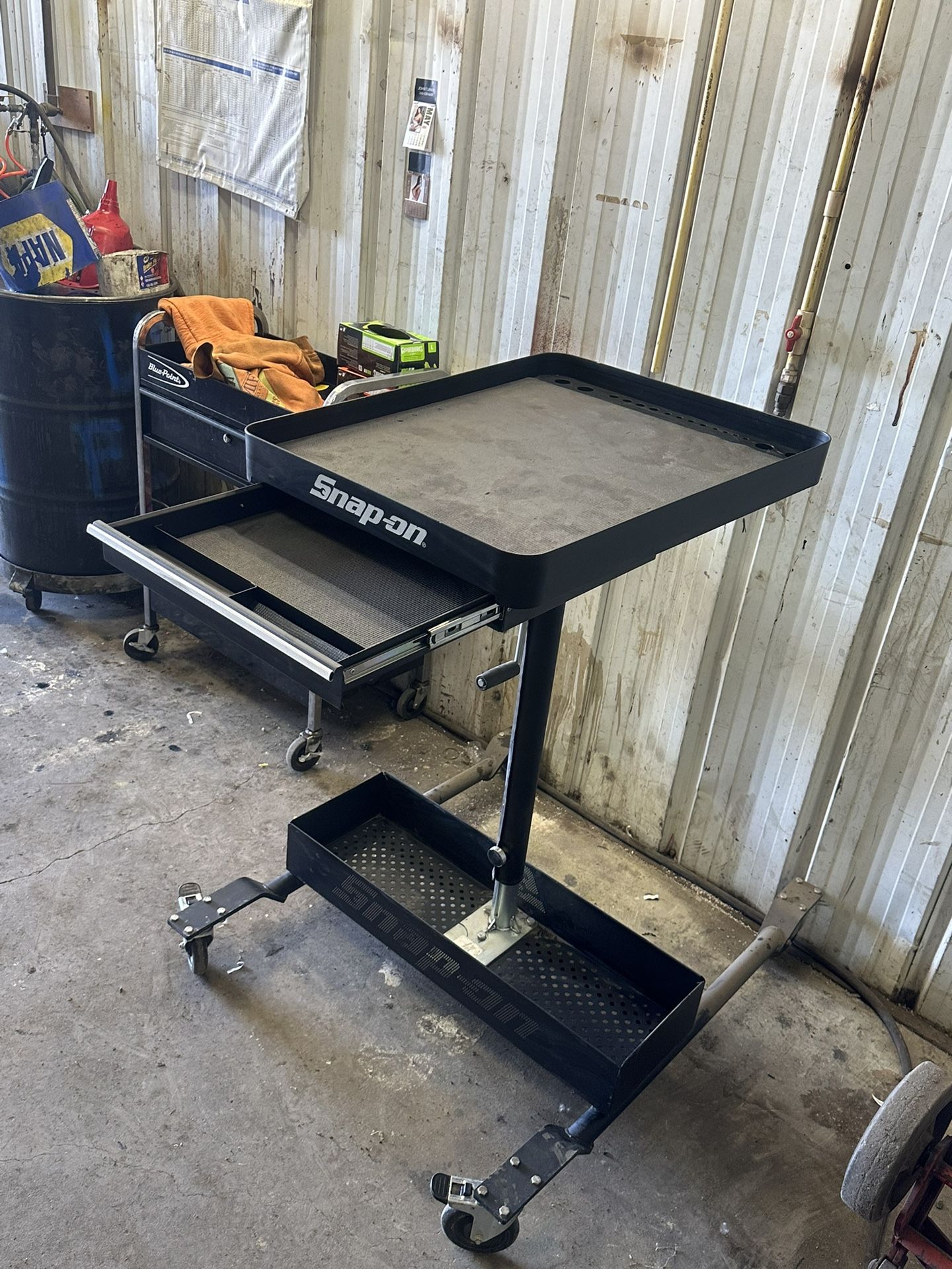 Snap On Adjustable Height Tool Cart