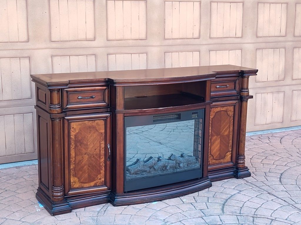 Fireplace/TV stand