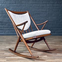 Danish Modern Rocking Chair by Frank Reenskaug, c.1960's - Delivery Available 