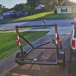 Cable reel tráiler
