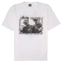 STUSSY GANG STARR TAKE IT PERSONAL TEE SIZE SMALL