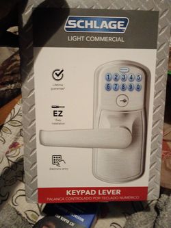 Schlage Light Commercial Keypad Lever
