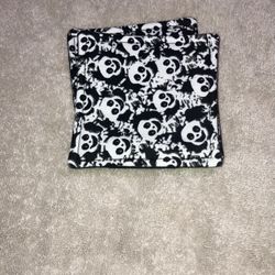 Handmade Machine Sewn Halloween Pattern Set Of 4 Coasters — 4”x4.5”